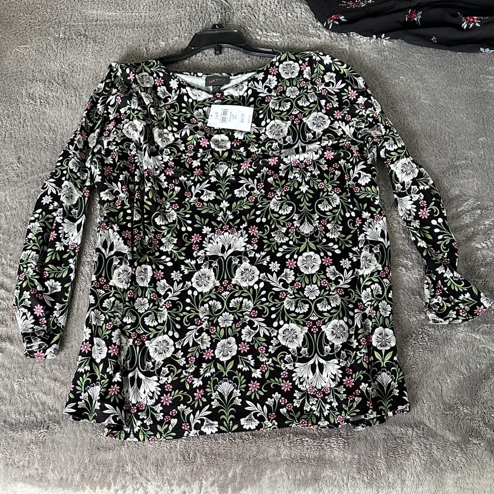 Floral print J Jill Blouse